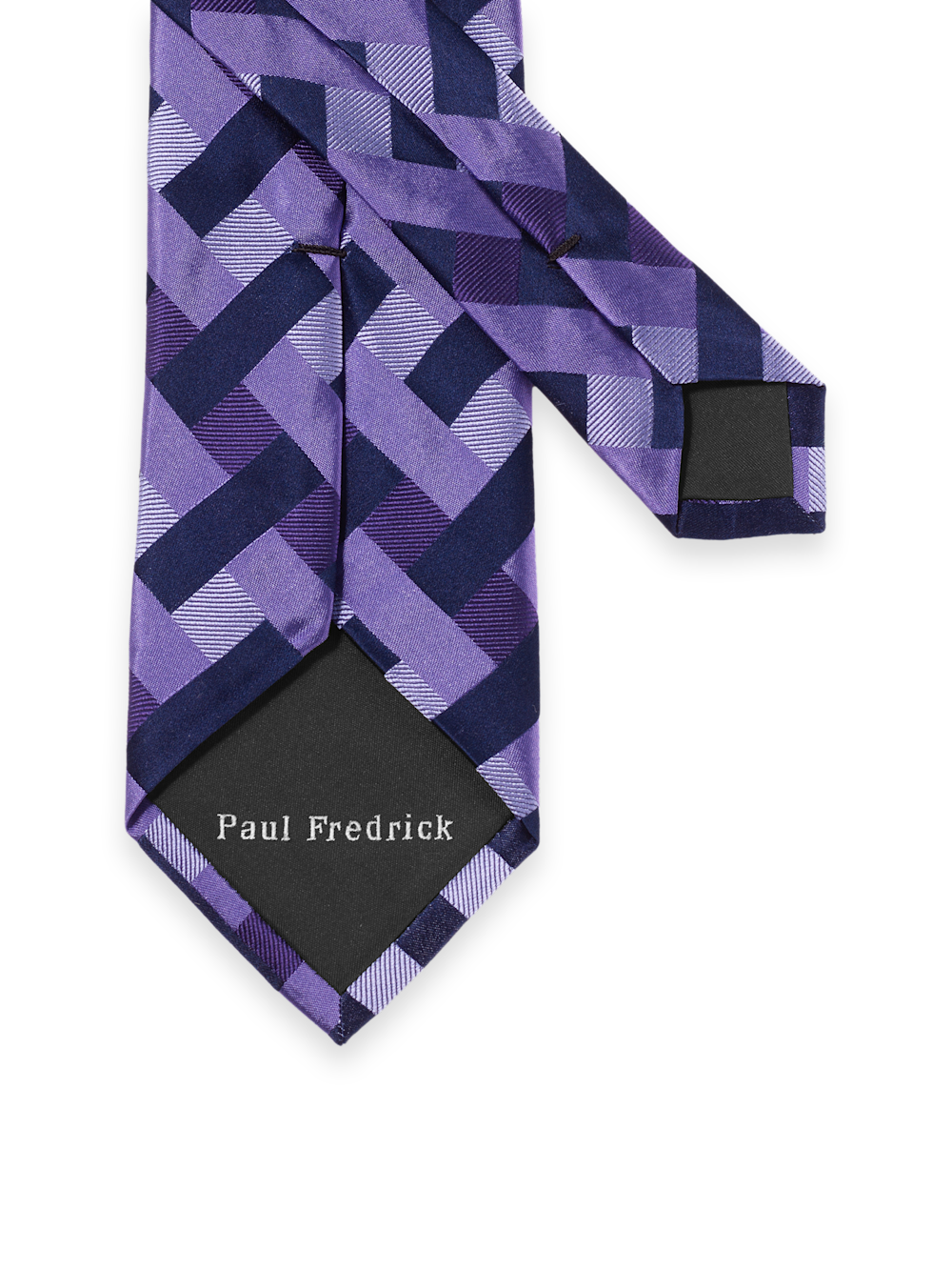 Alternate Image of Basketweave Woven Silk Tie-2