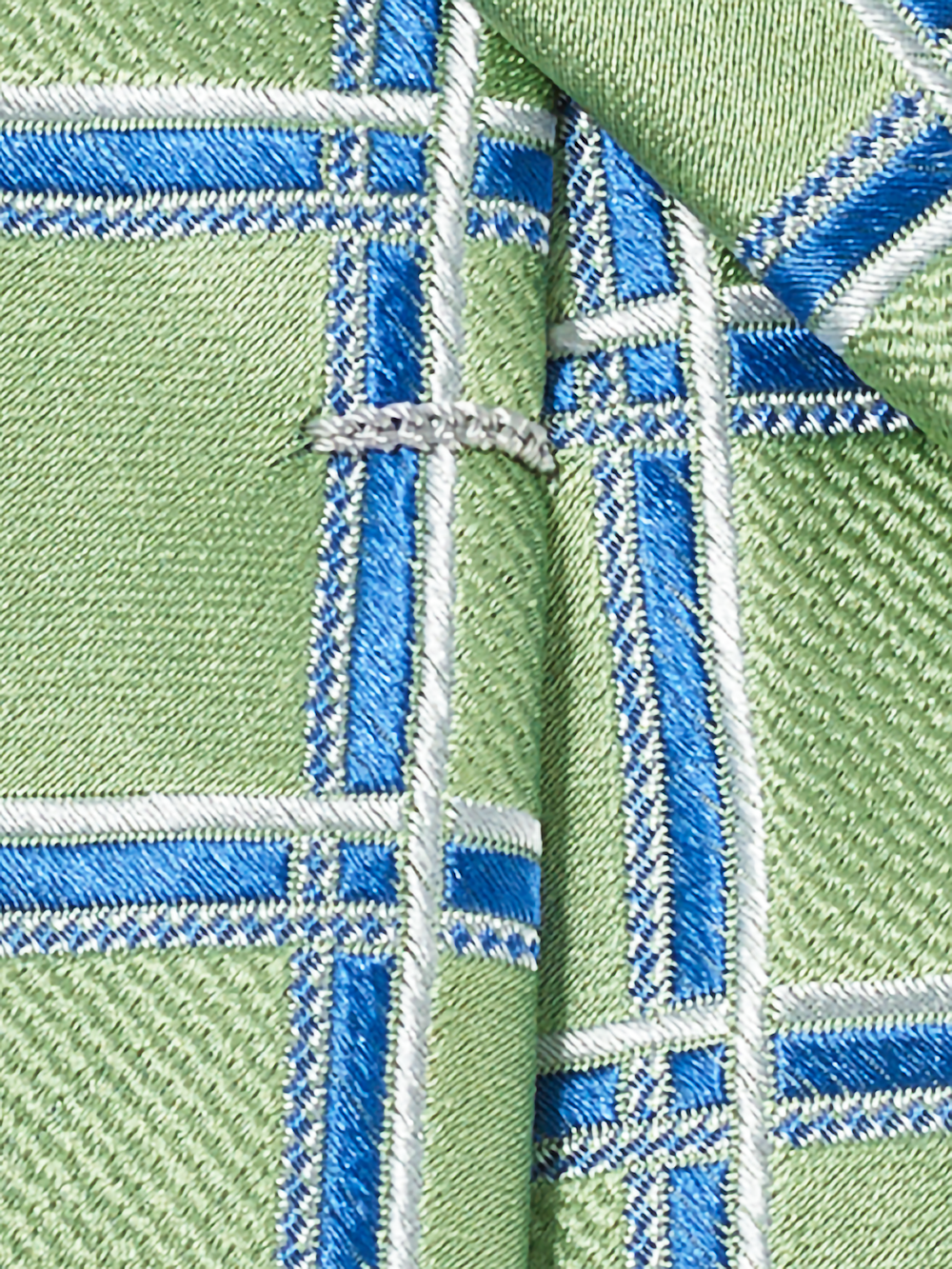 Alternate Image of Windowpane Woven Silk Tie-3