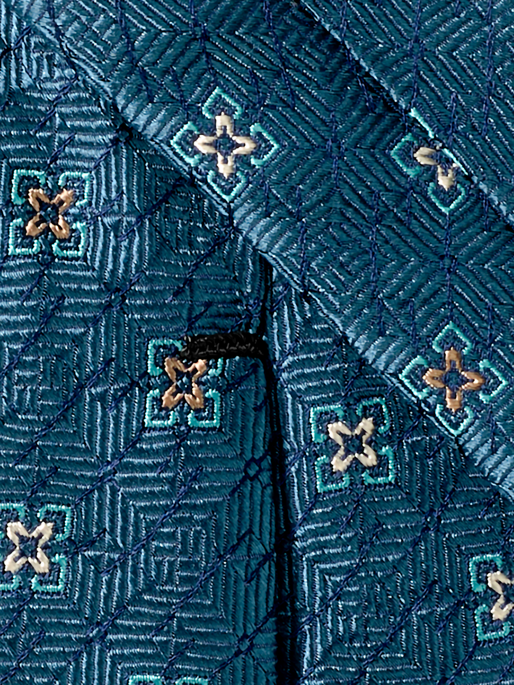 Alternate Image of Medallion Woven Silk Tie-3