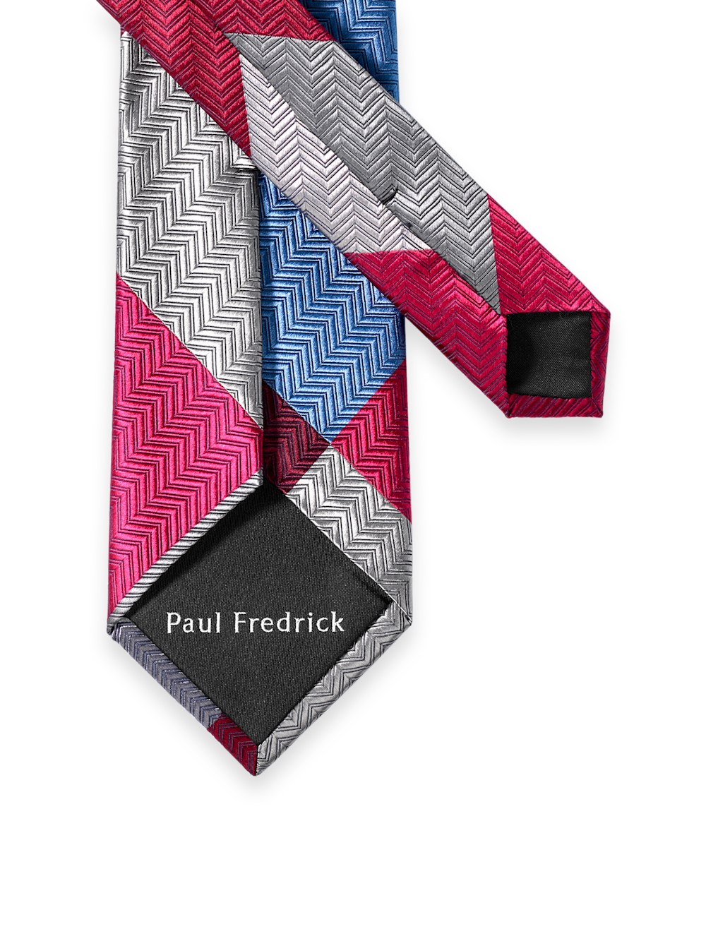 Alternate Image of Windowpane Woven Silk Tie-2