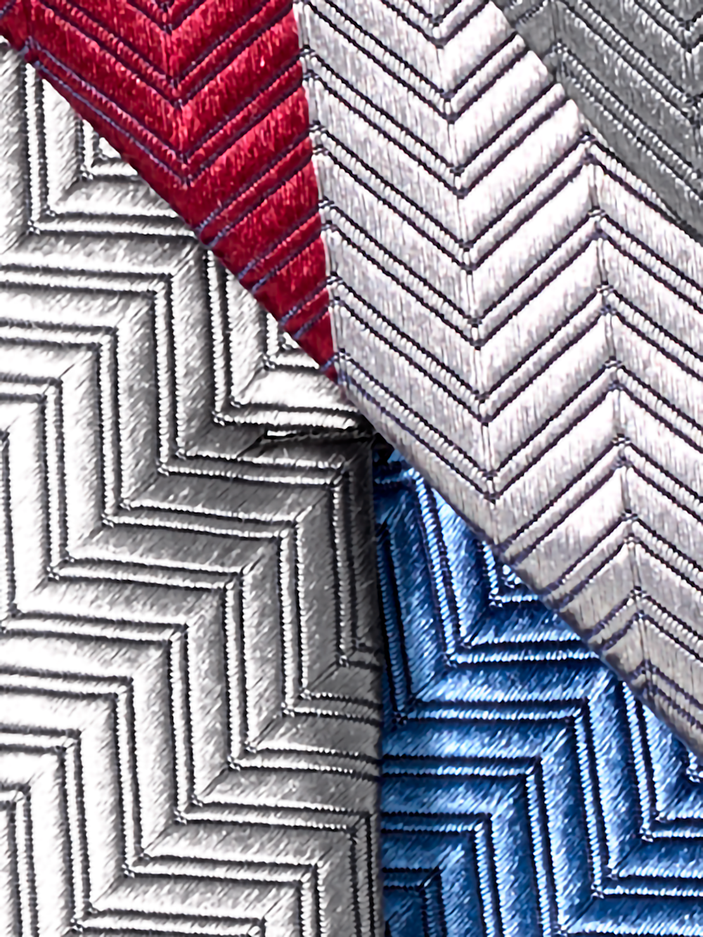 Alternate Image of Windowpane Woven Silk Tie-3