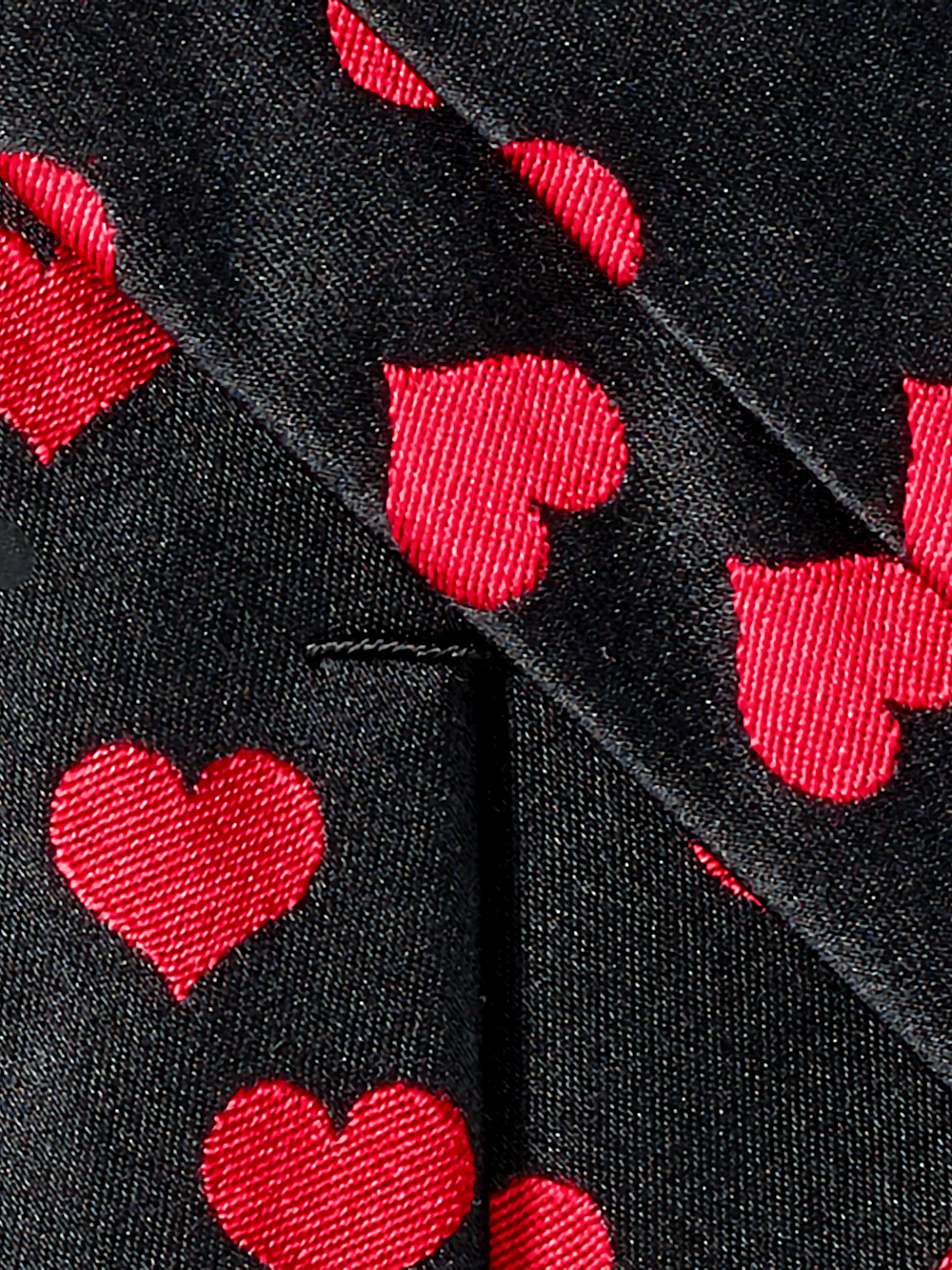 Alternate Image of Hearts Woven Silk Tie-3
