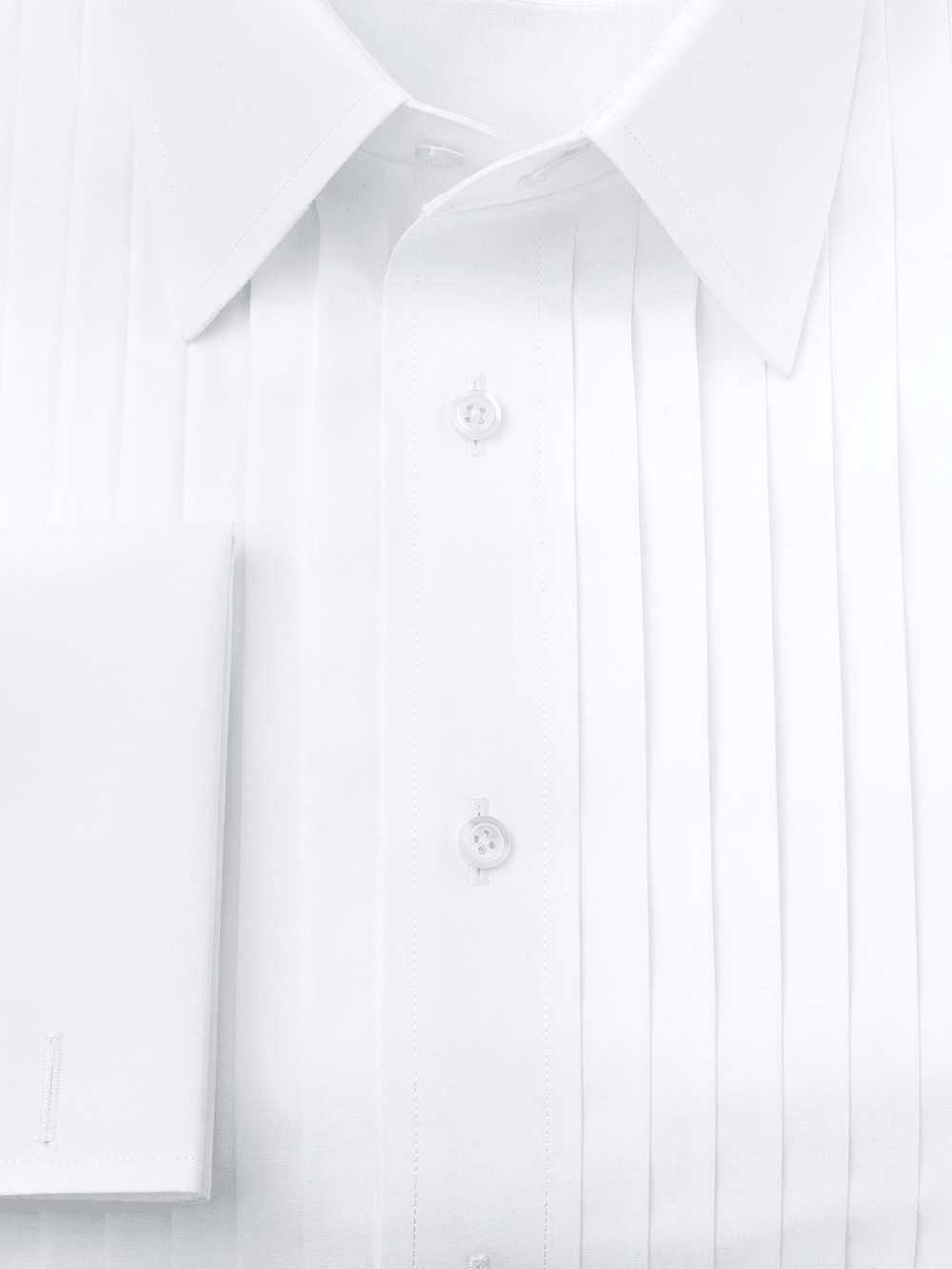 Alternate Image of Non-iron Cotton Tuxedo Shirt-5