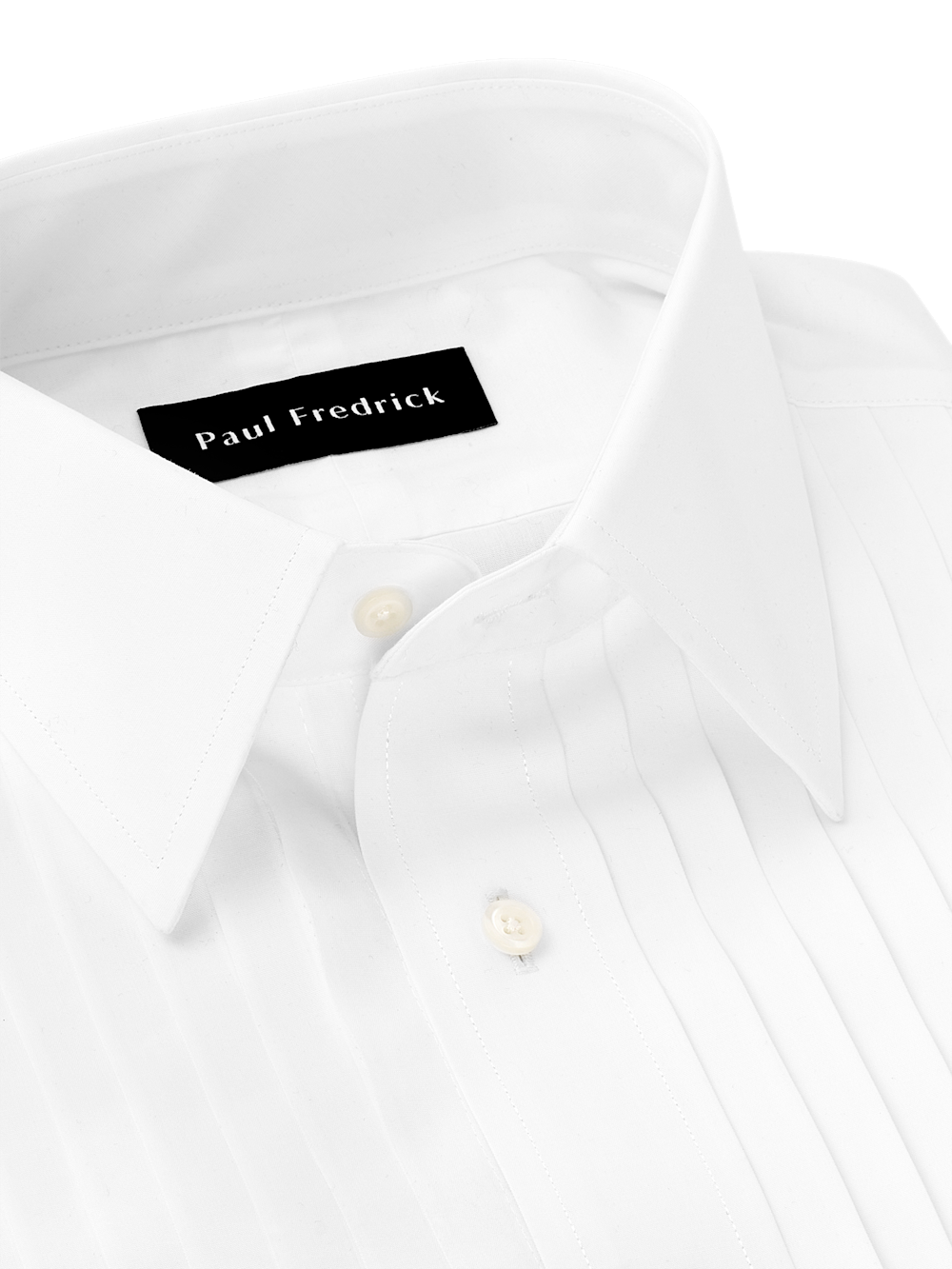 Non-Iron Cotton Tuxedo Shirt - White Classic Fit / 19 / 36 Non-Iron Cotton Tuxedo Shirt - White Classic Fit / 19 / 36