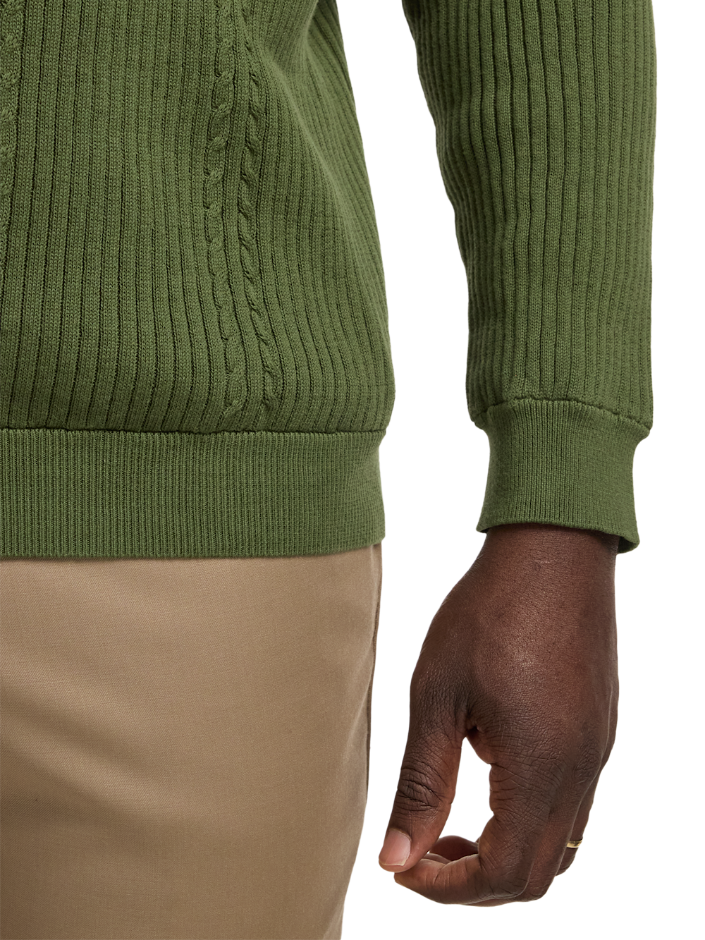 Alternate Image of Cotton Three Button Polo-3