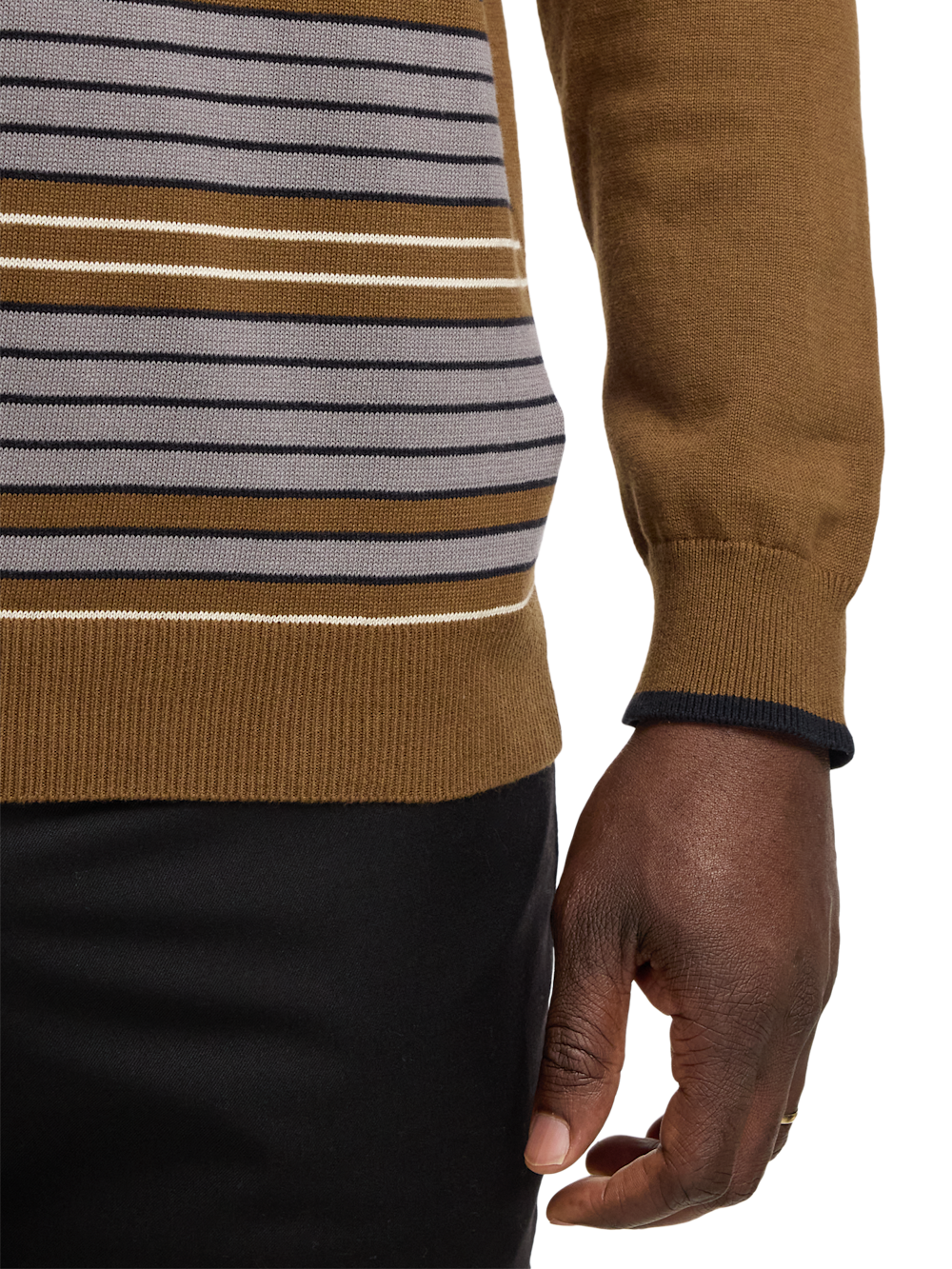 Alternate Image of Cotton Three Button Polo-3