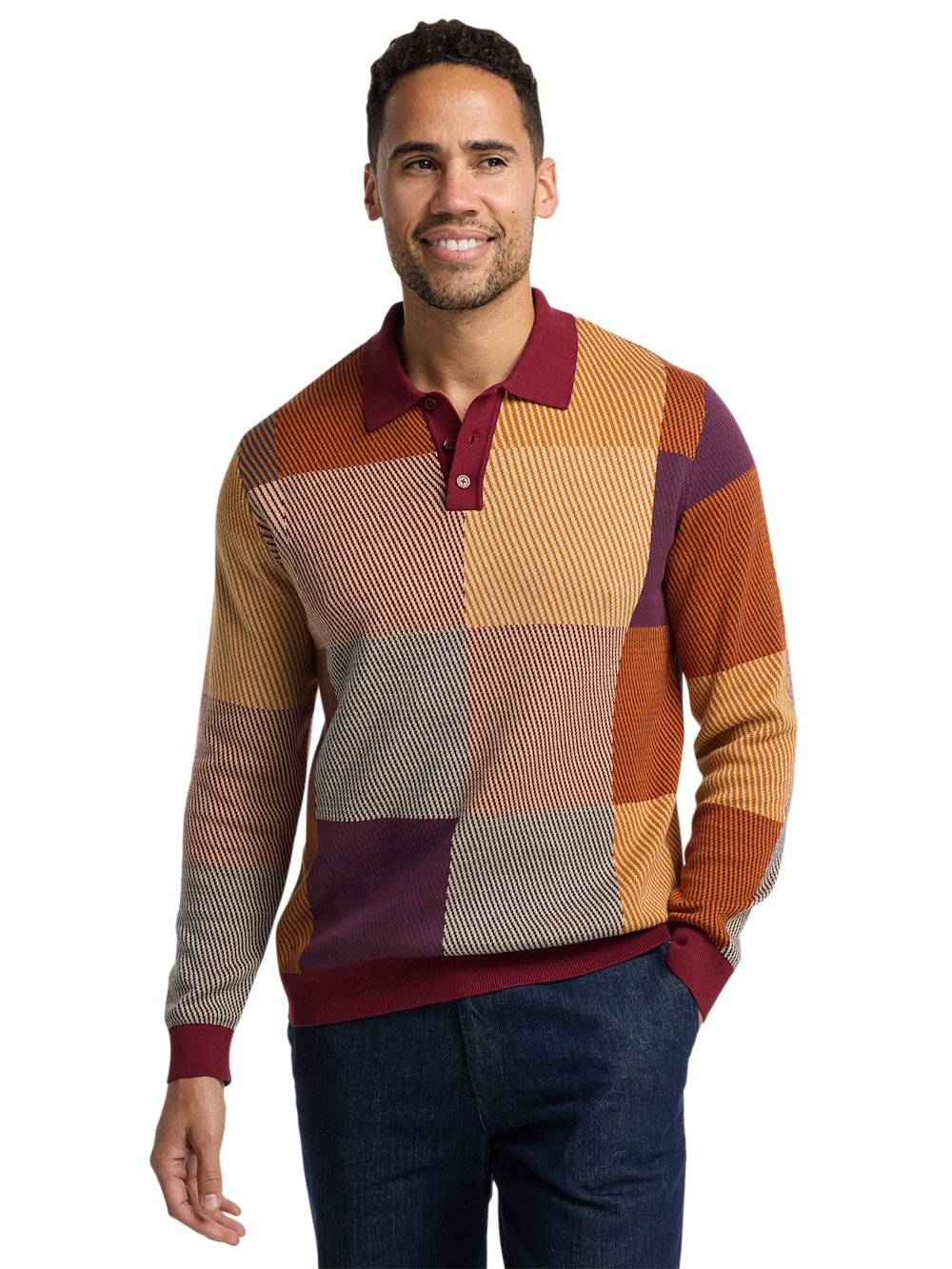 Alternate Image of Cotton Three Button Polo-1