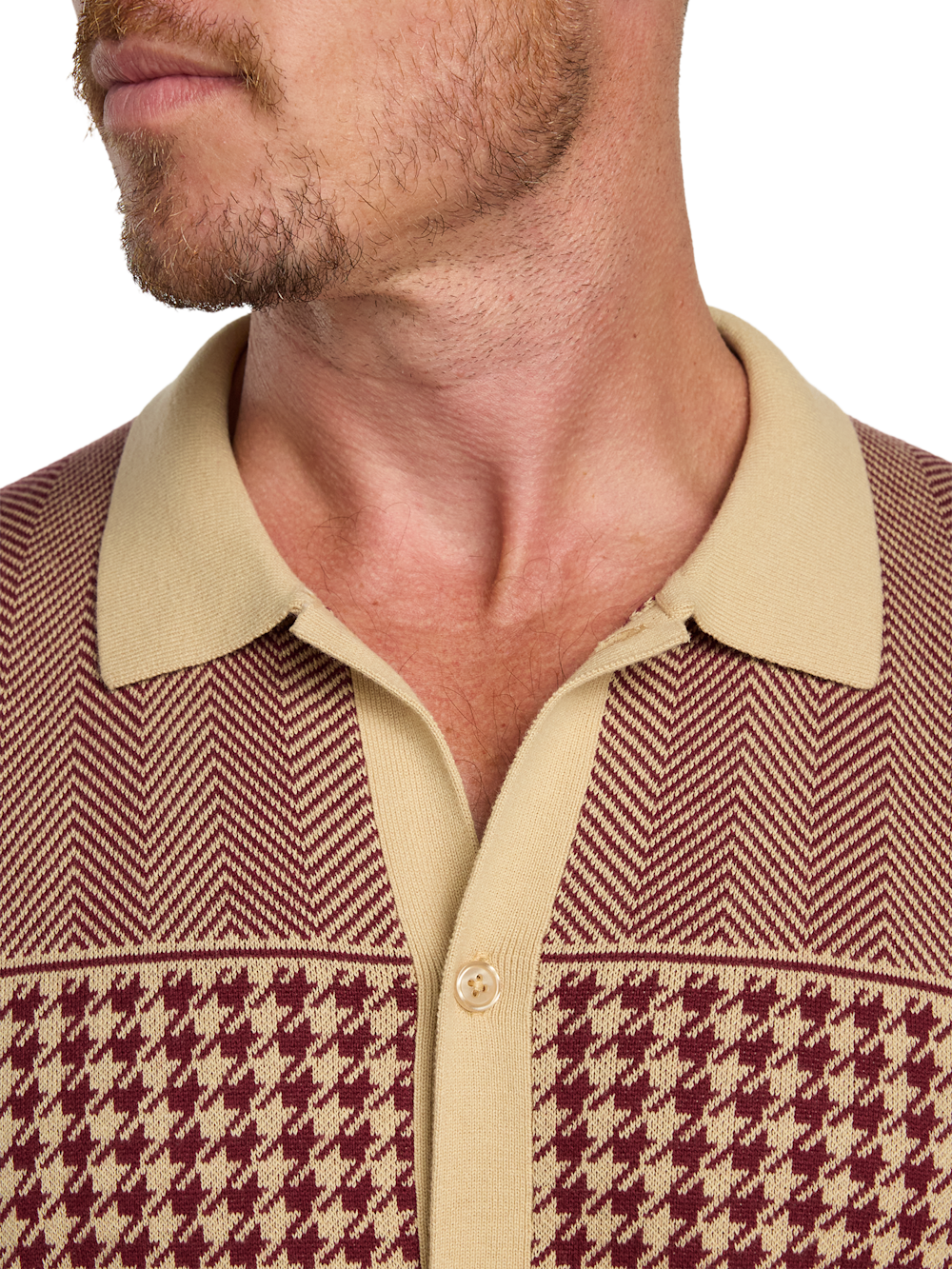 Alternate Image of Cotton Button Front Polo-2