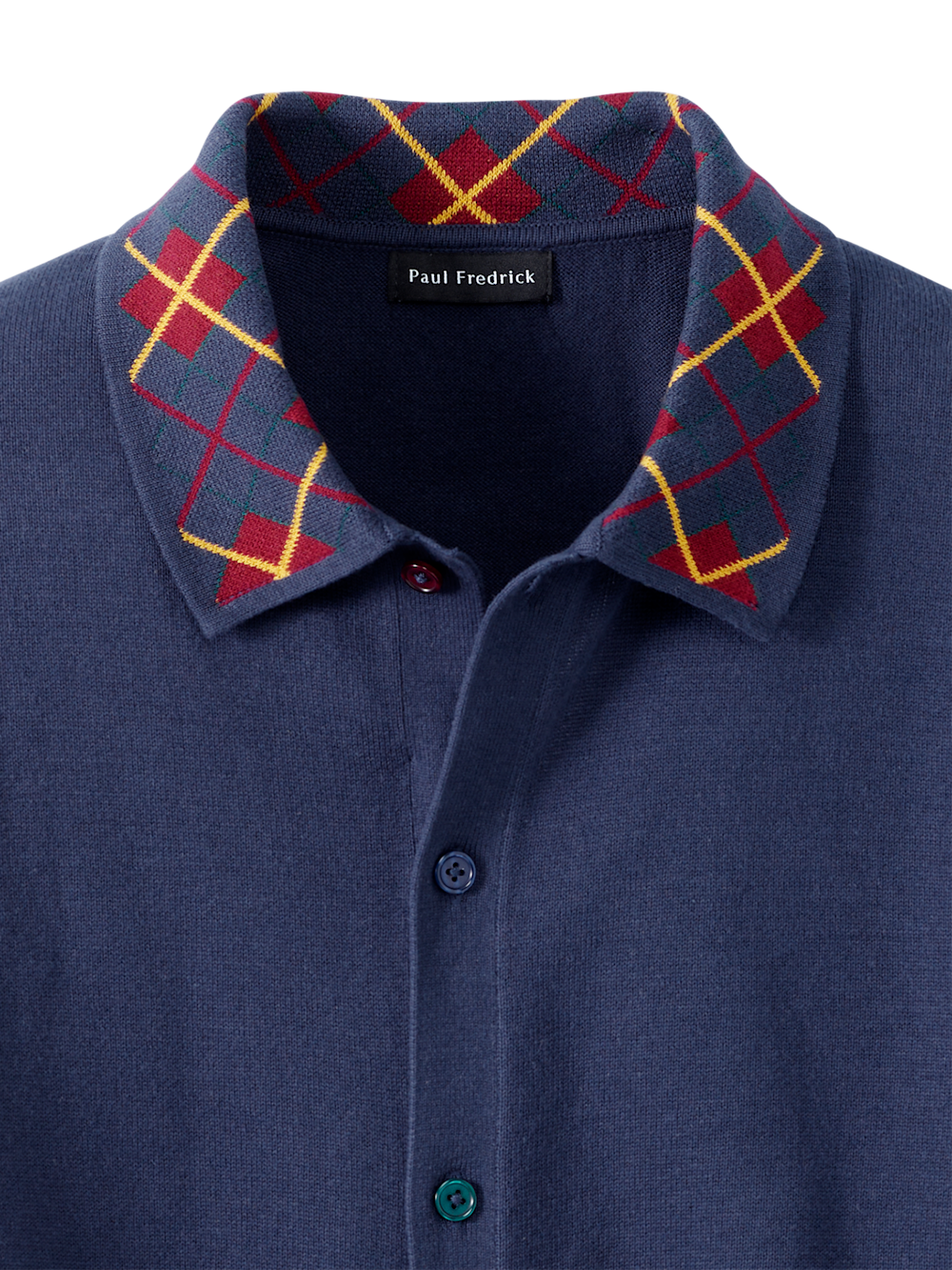 Alternate Image of Cotton Button Front Polo-5