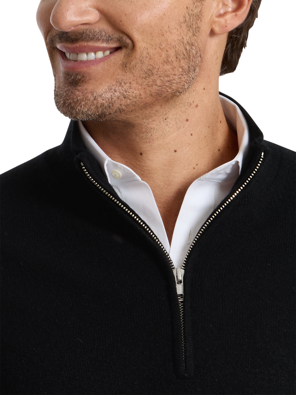 Alternate Shot of Men's black  Knitwear  - 2