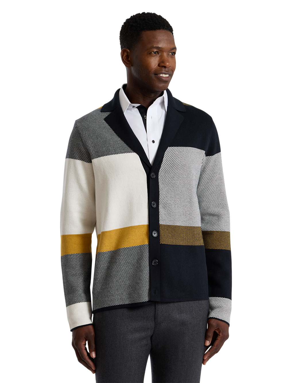 Alternate Shot of Men's black  Knitwear 