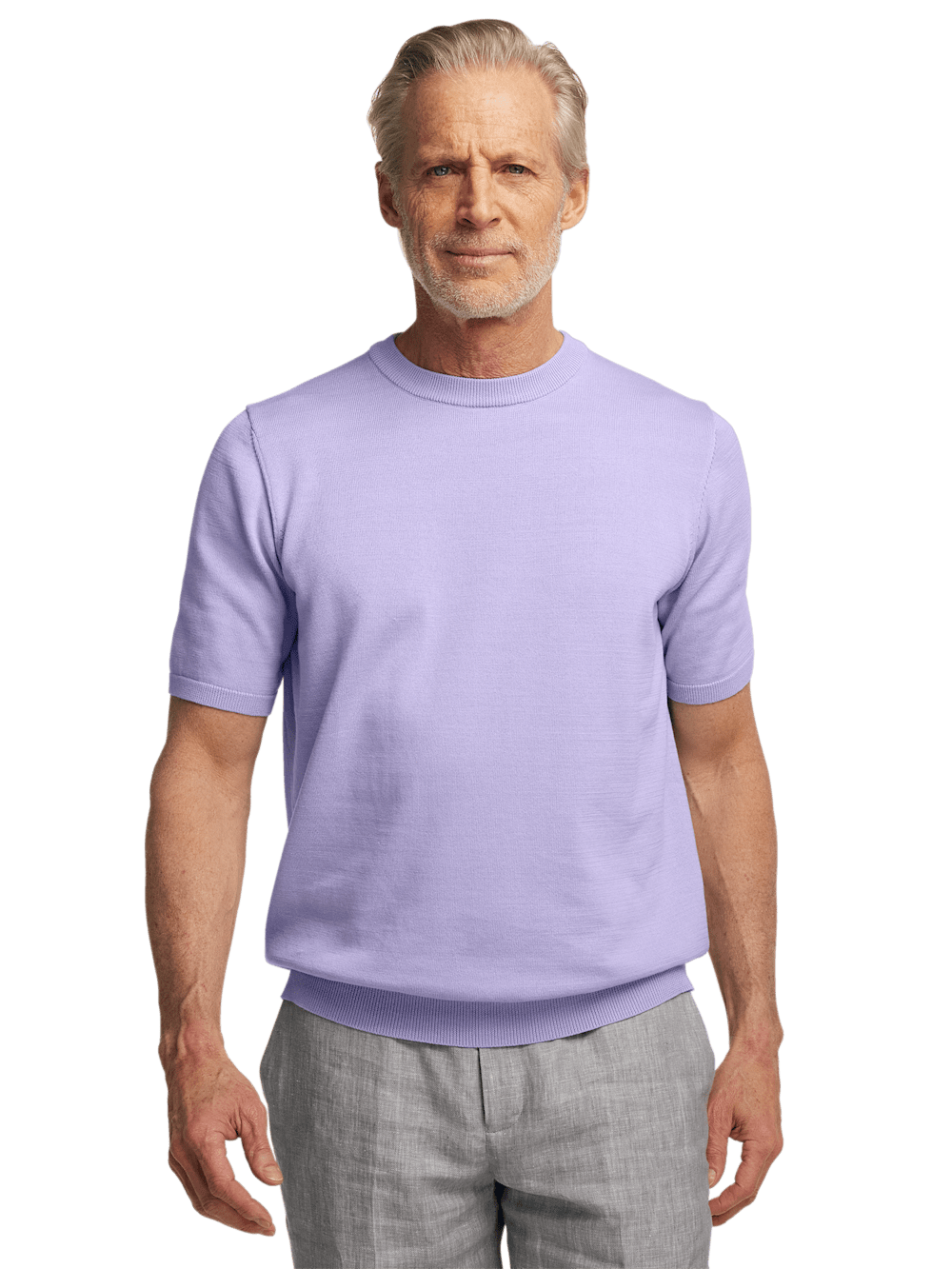 Alternate Image of Supima Cotton Crew Neck Sweater-1