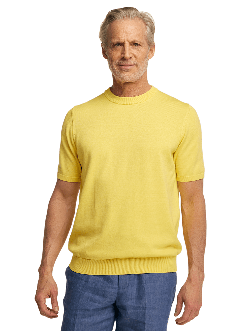 Alternate Image of Supima Cotton Crew Neck Sweater-1