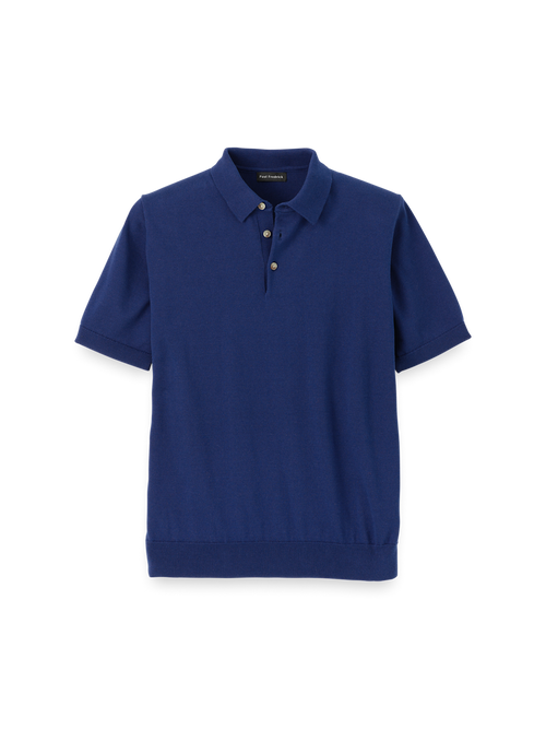 トップス ANATOMICA 18SS Knit Polo-Navy/3 WMV180S_401.png?v=1750261964&