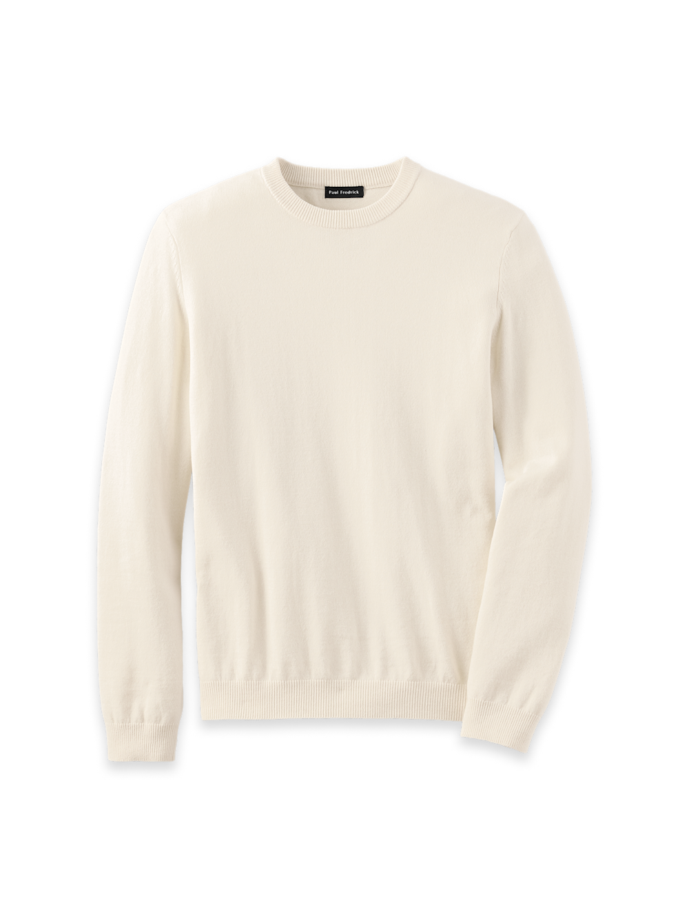 Men's Ivory Solid Knitwear 