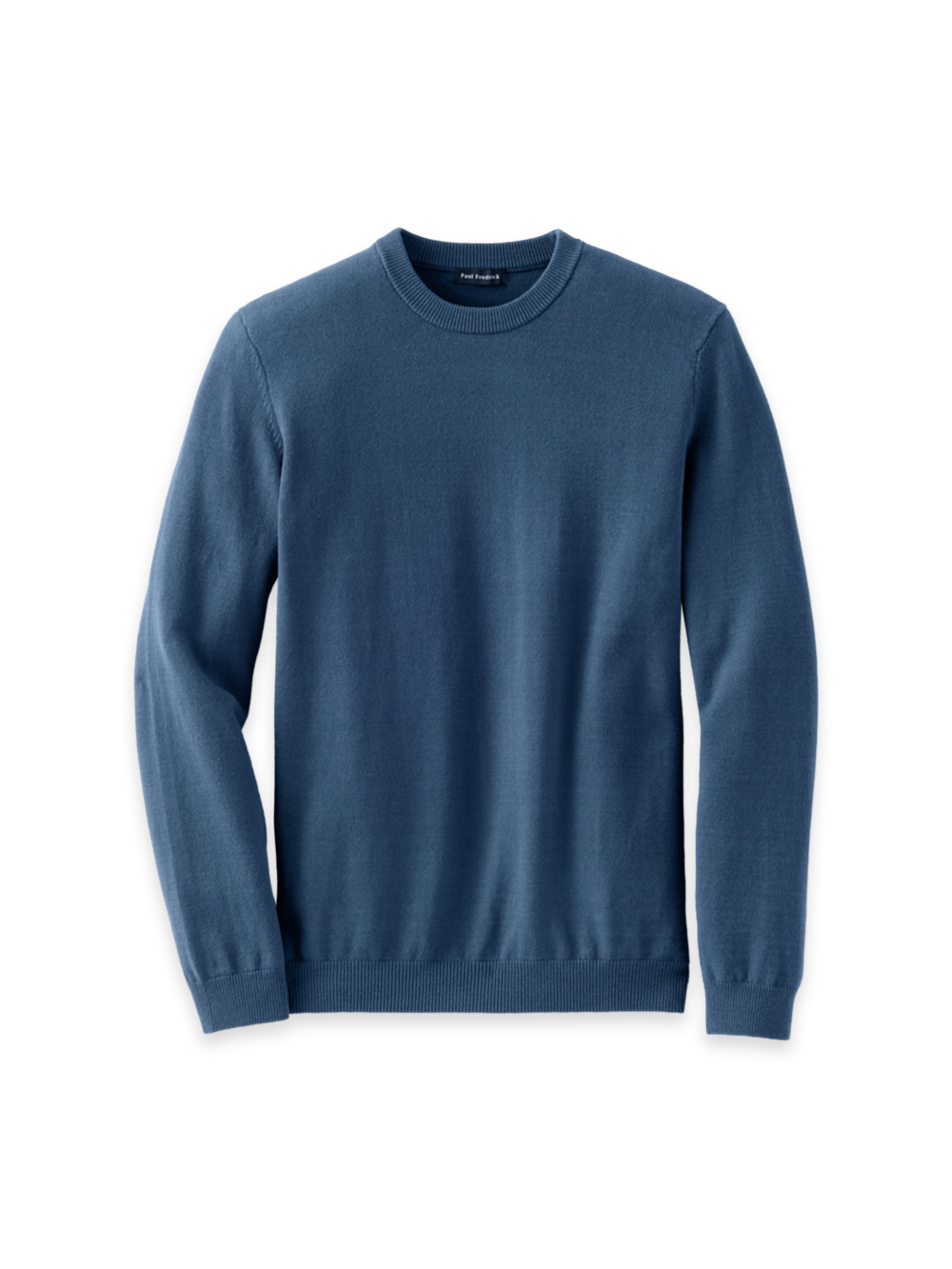 Men's Navy Solid Knitwear 