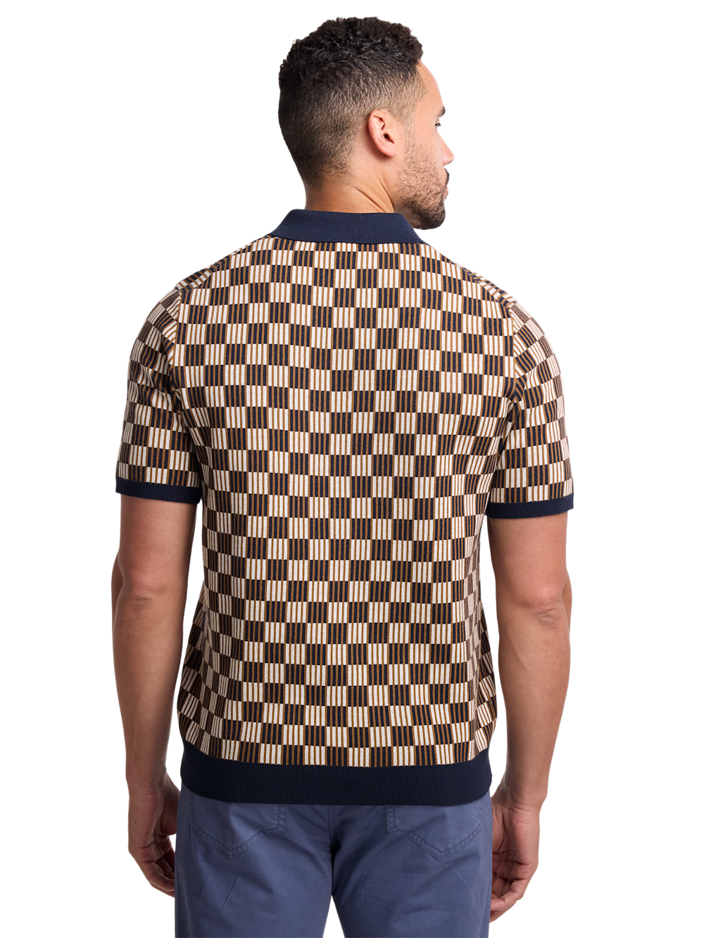 Alternate Image of Cotton V-neck Polo-4