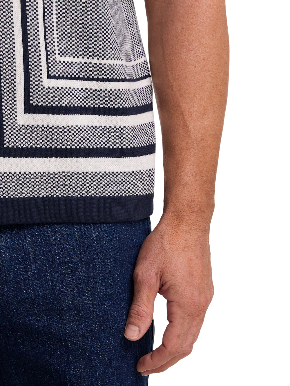 Alternate Image of Cotton Button Front Polo-3