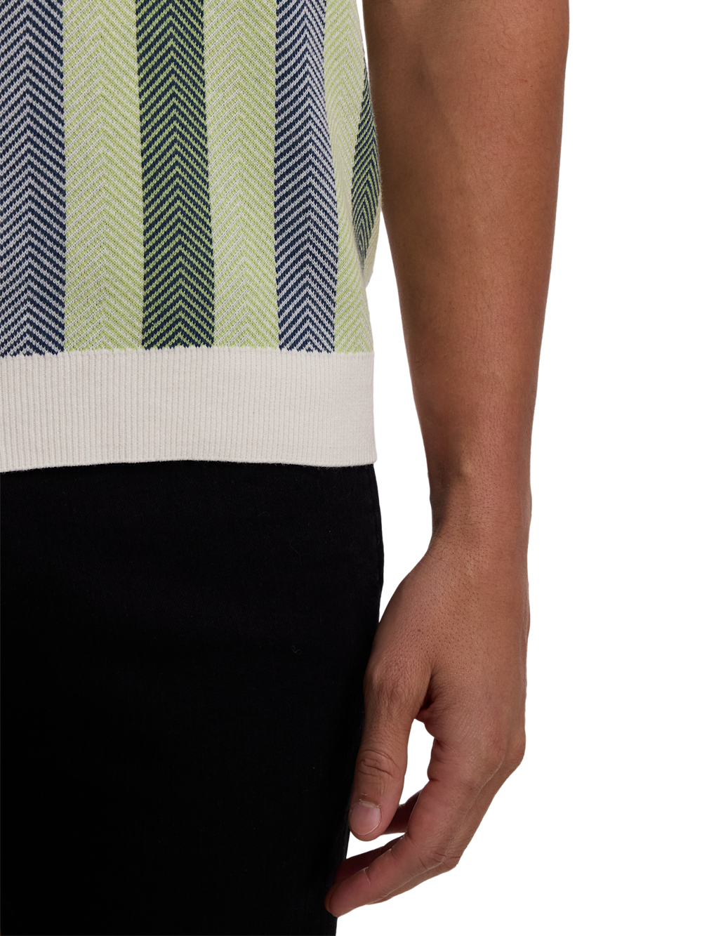 Alternate Image of Cotton Three Button Polo-3