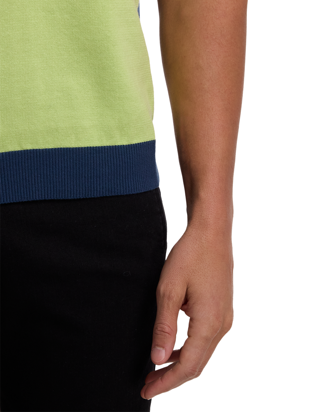 Alternate Image of Cotton Three Button Polo-3