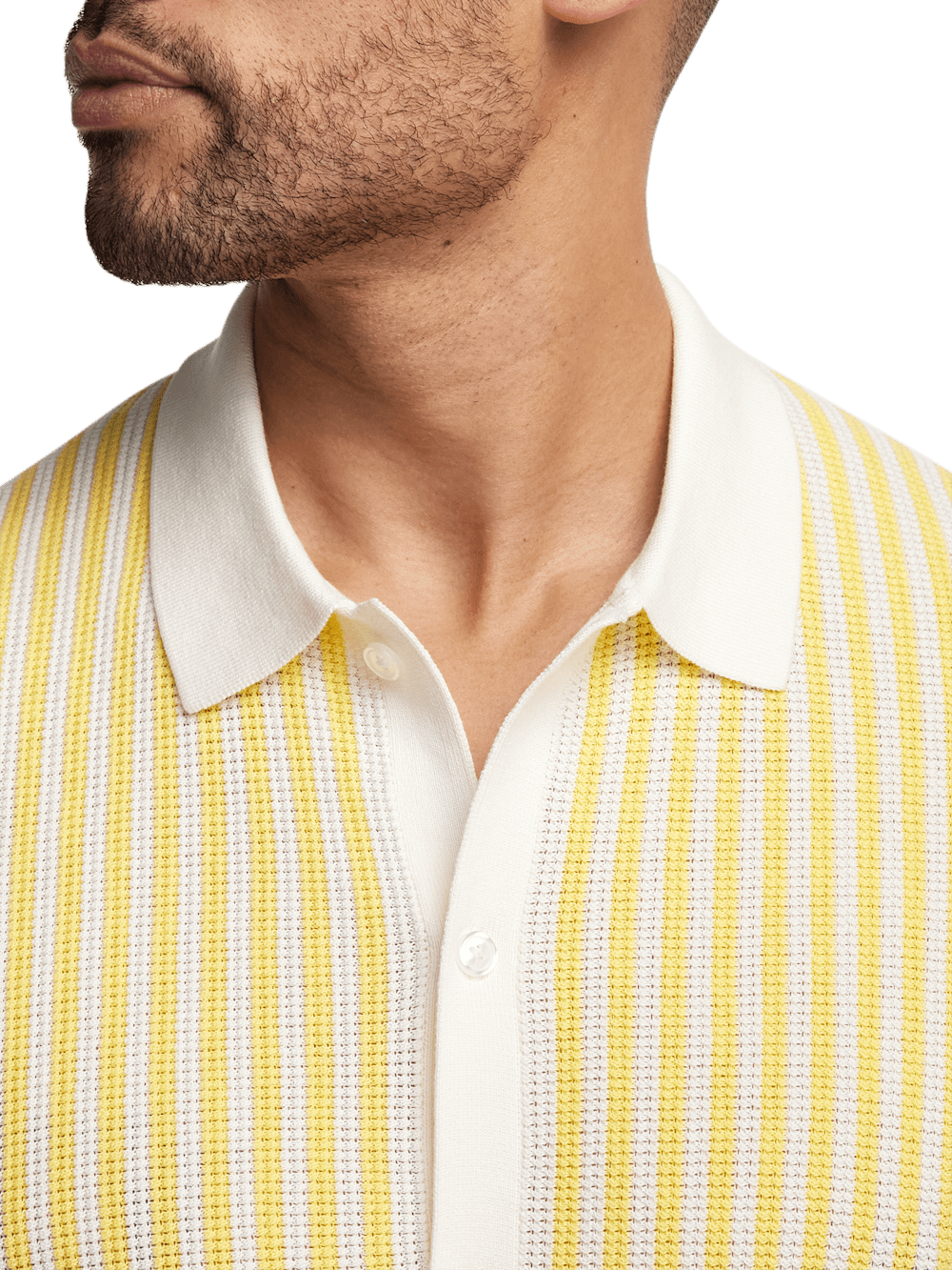 Alternate Image of Cotton Button Front Polo-2