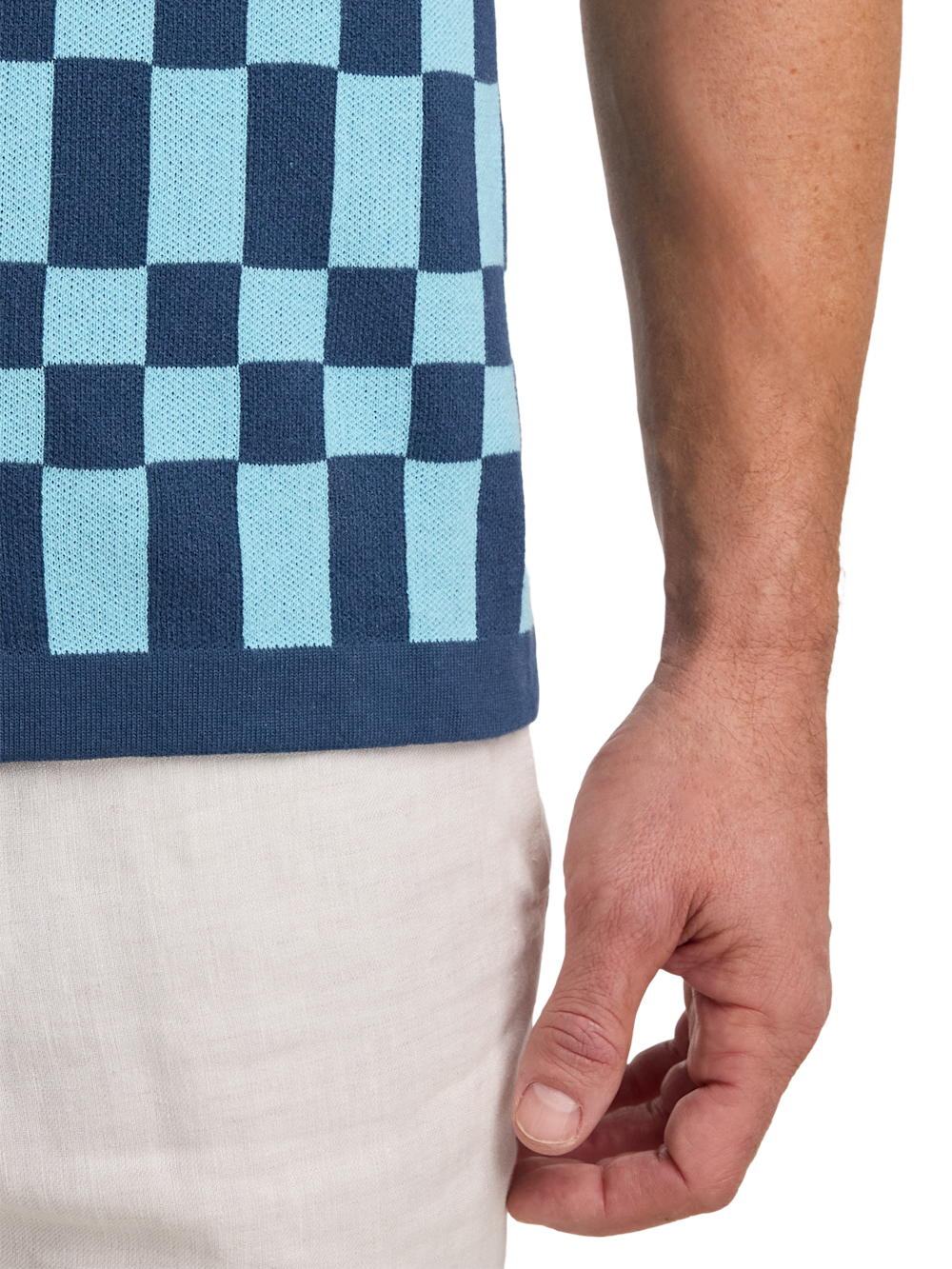 Alternate Image of Cotton Button Front Camp Sweater-3