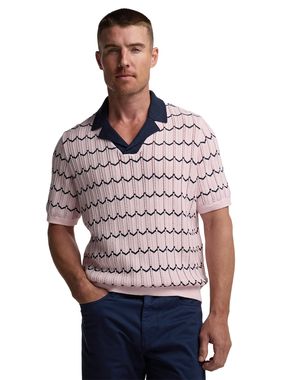 Alternate Image of Linen Blend Camp Sweater-1