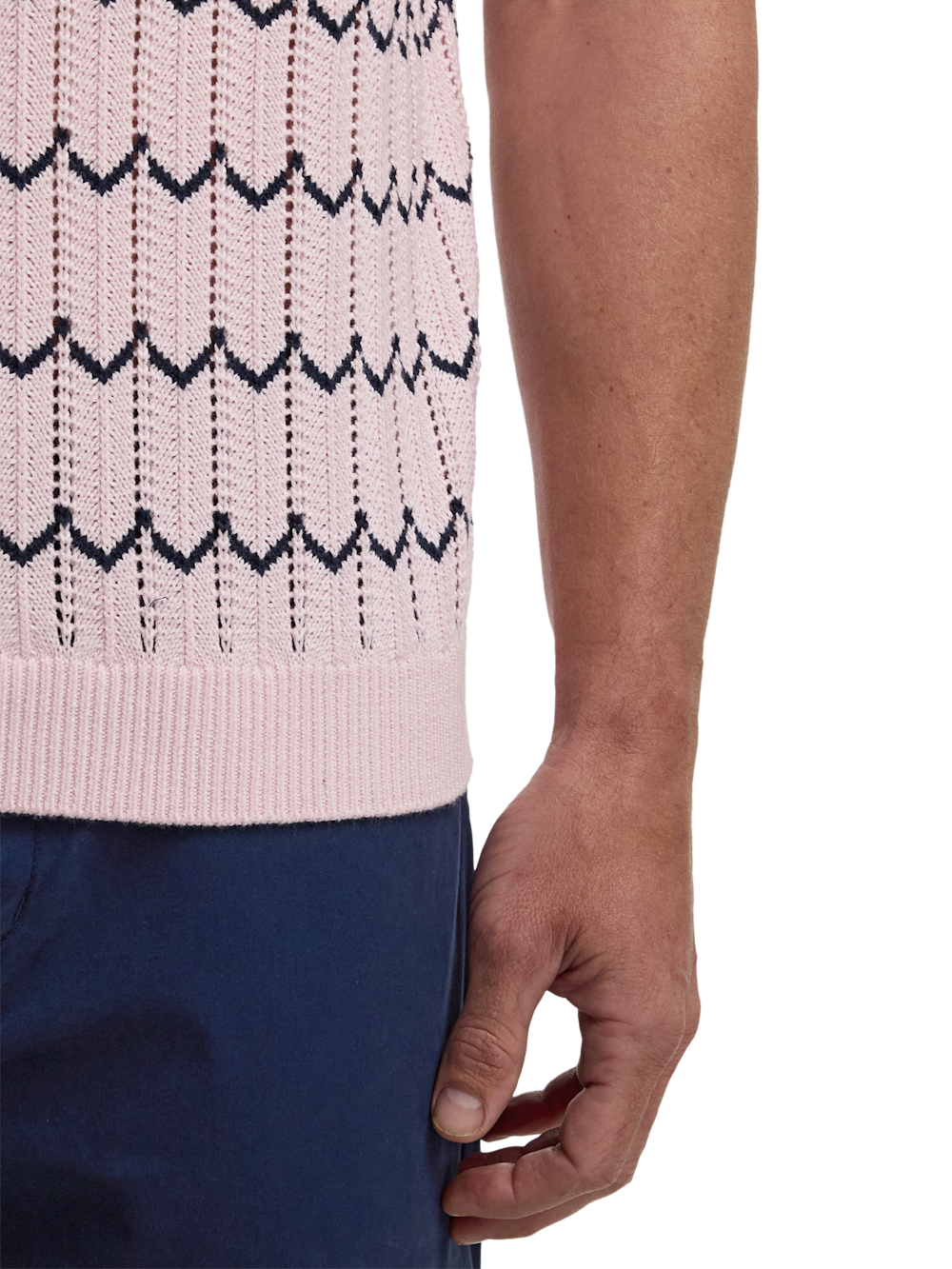 Alternate Image of Linen Blend Camp Sweater-3