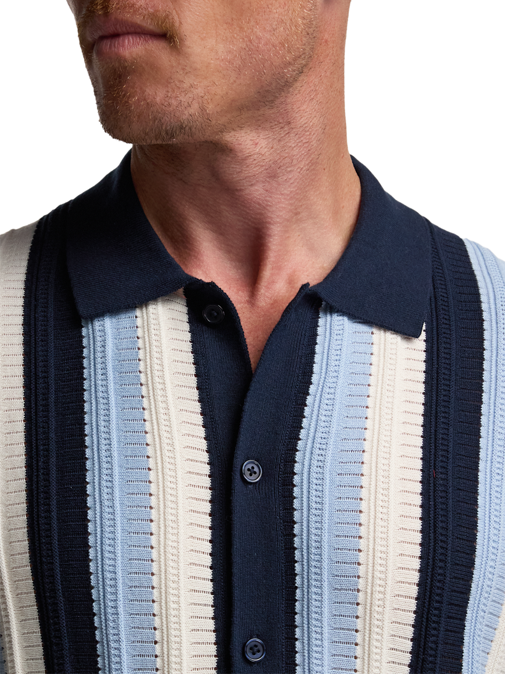 Alternate Image of Cotton Button Front Polo-2