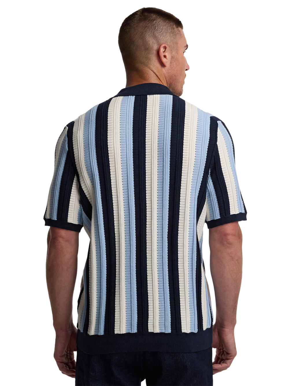 Alternate Image of Cotton Button Front Polo-4