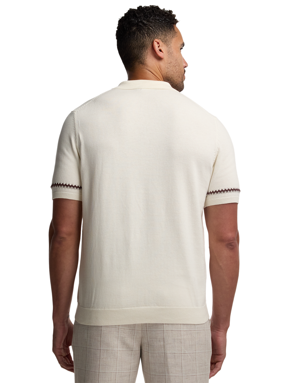 Alternate Image of Cotton Button Front Camp Sweater-4