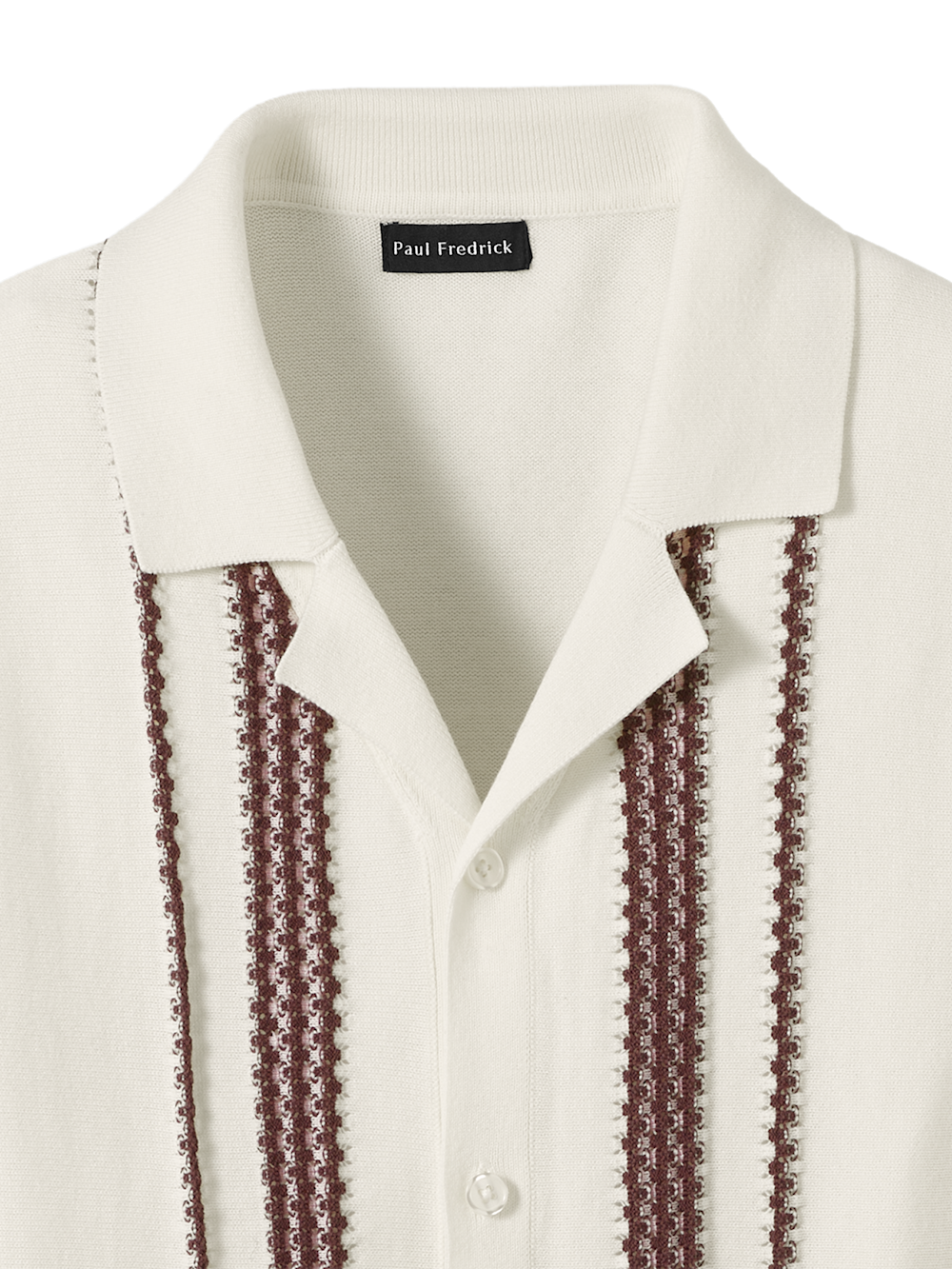 Alternate Image of Cotton Button Front Camp Sweater-5