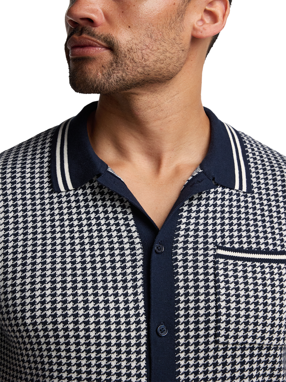Alternate Image of Cotton Button Front Polo-2