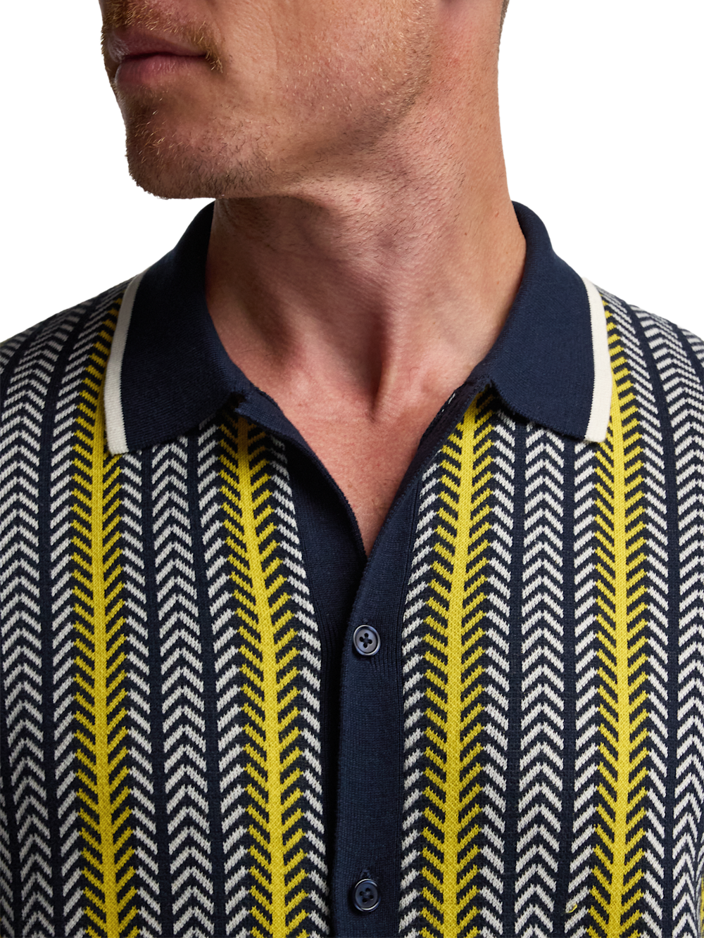 Alternate Image of Cotton Button Front Polo-2