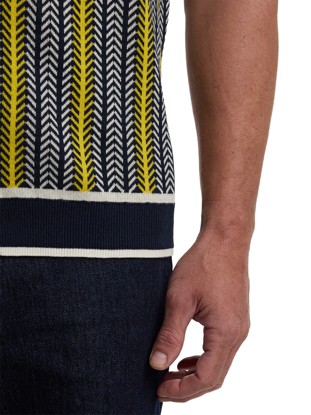 Alternate Image of Cotton Button Front Polo-3