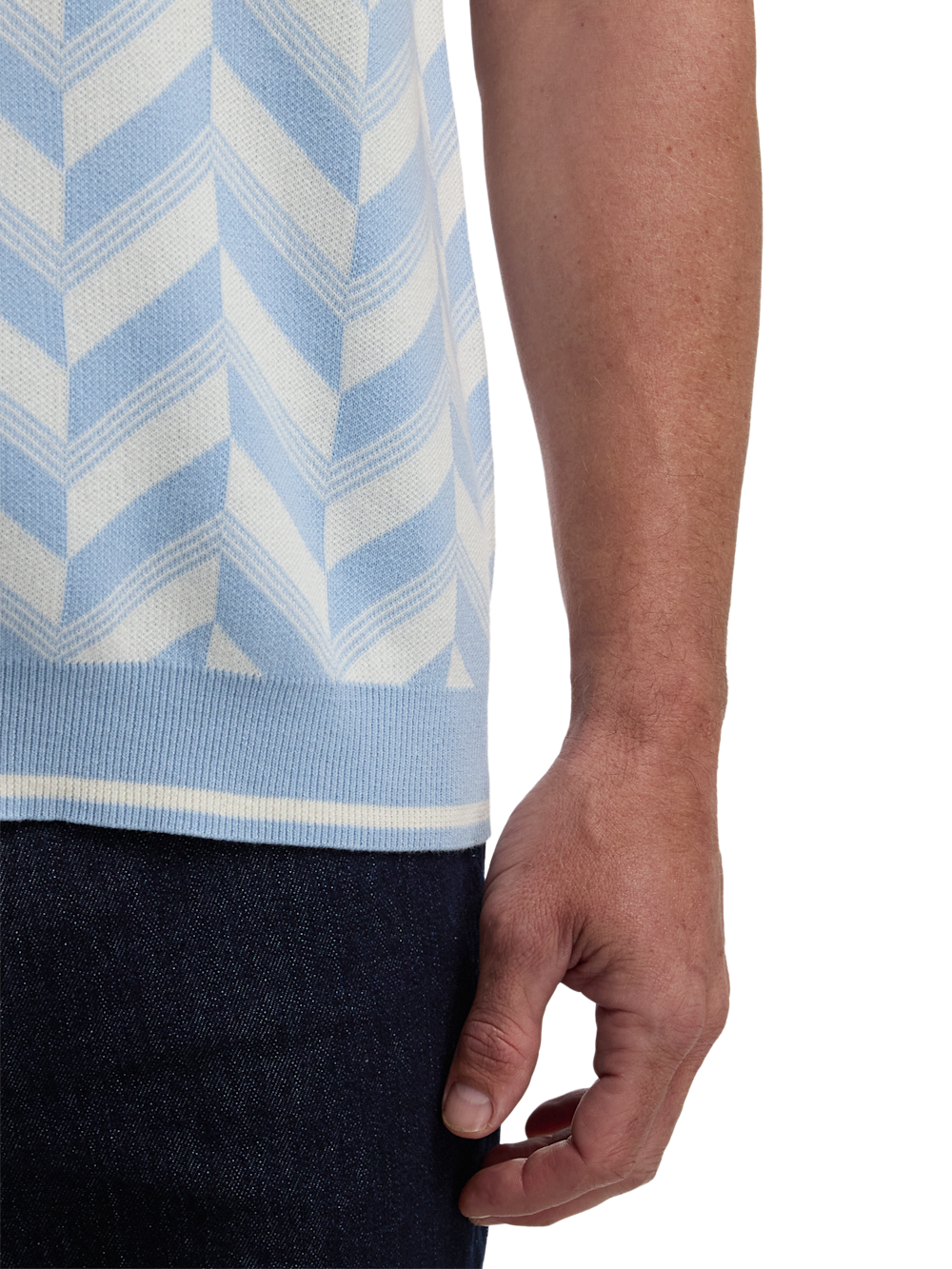 Alternate Image of Cotton Three Button Polo-3