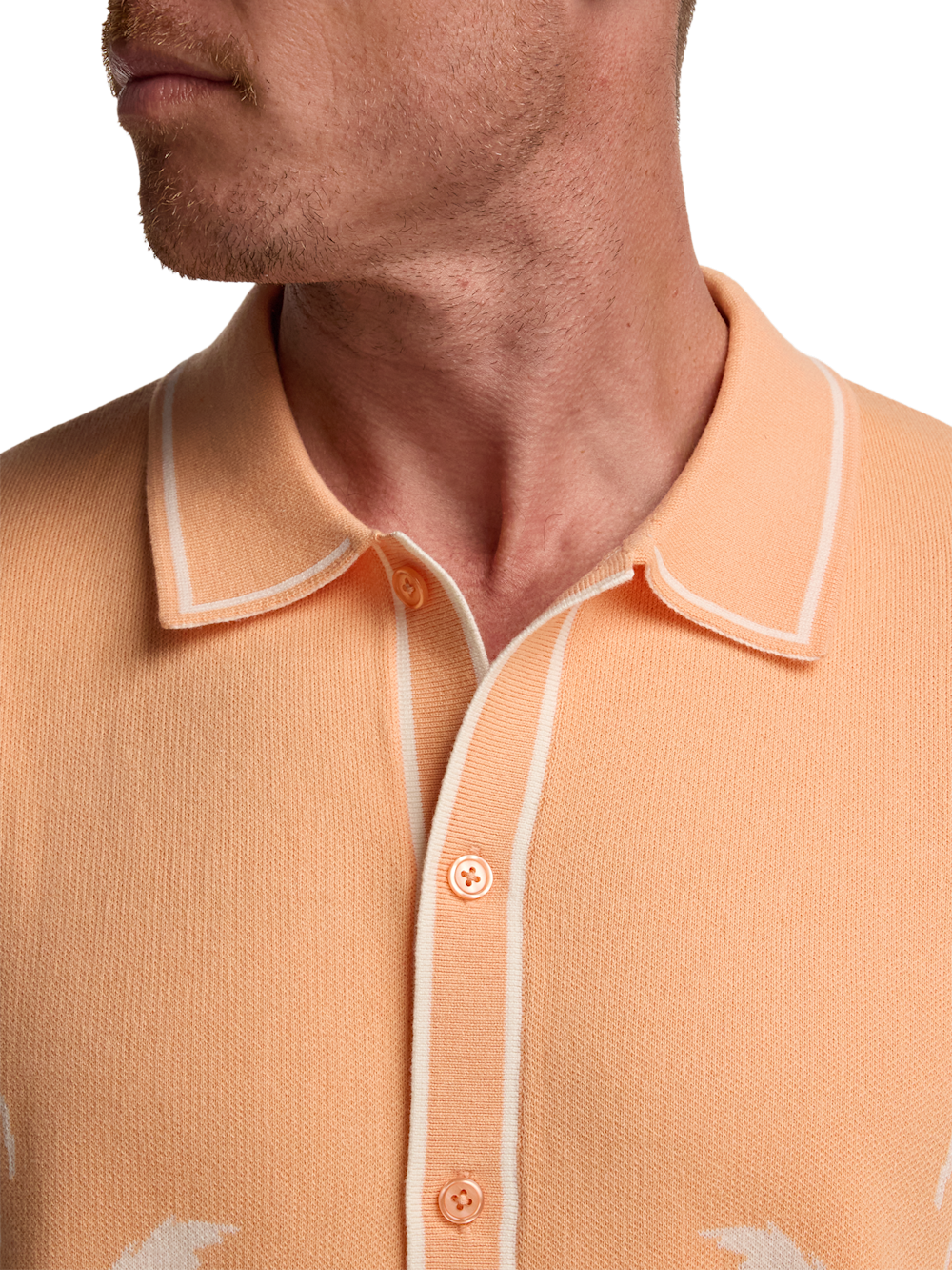 Alternate Image of Cotton Button Front Polo-2