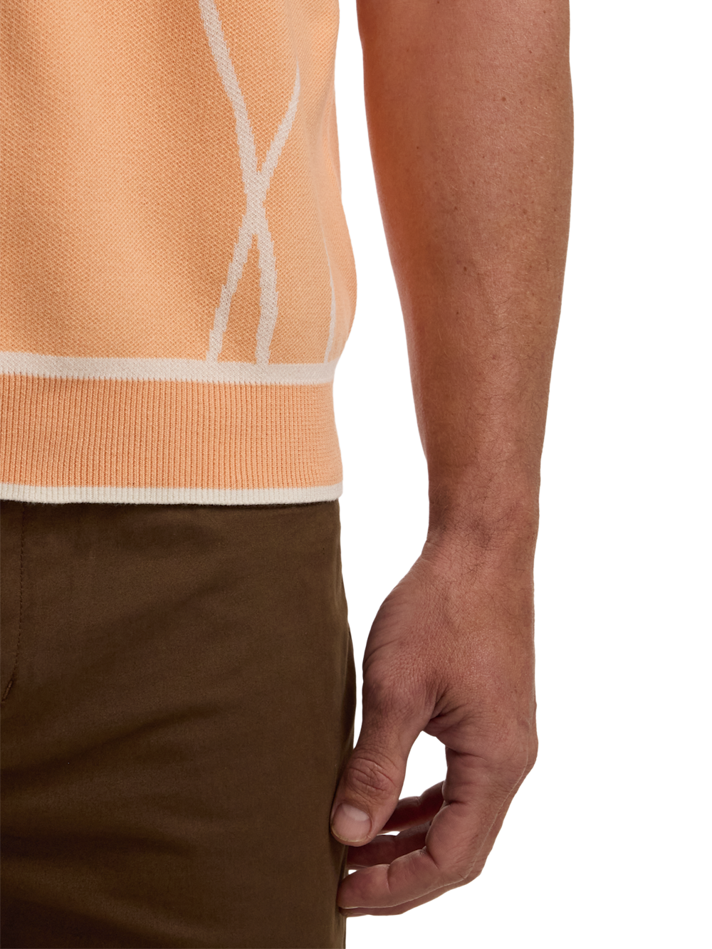 Alternate Image of Cotton Button Front Polo-3