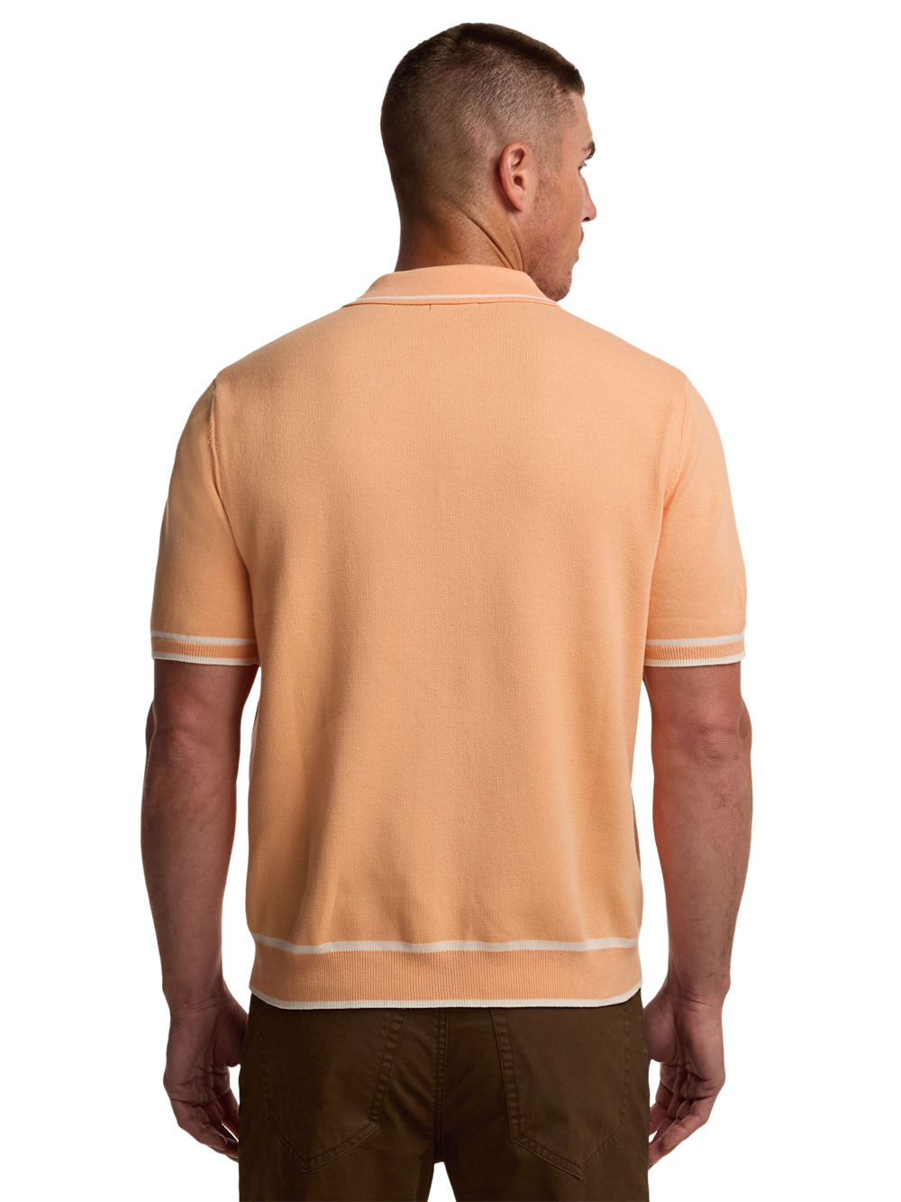 Alternate Image of Cotton Button Front Polo-4