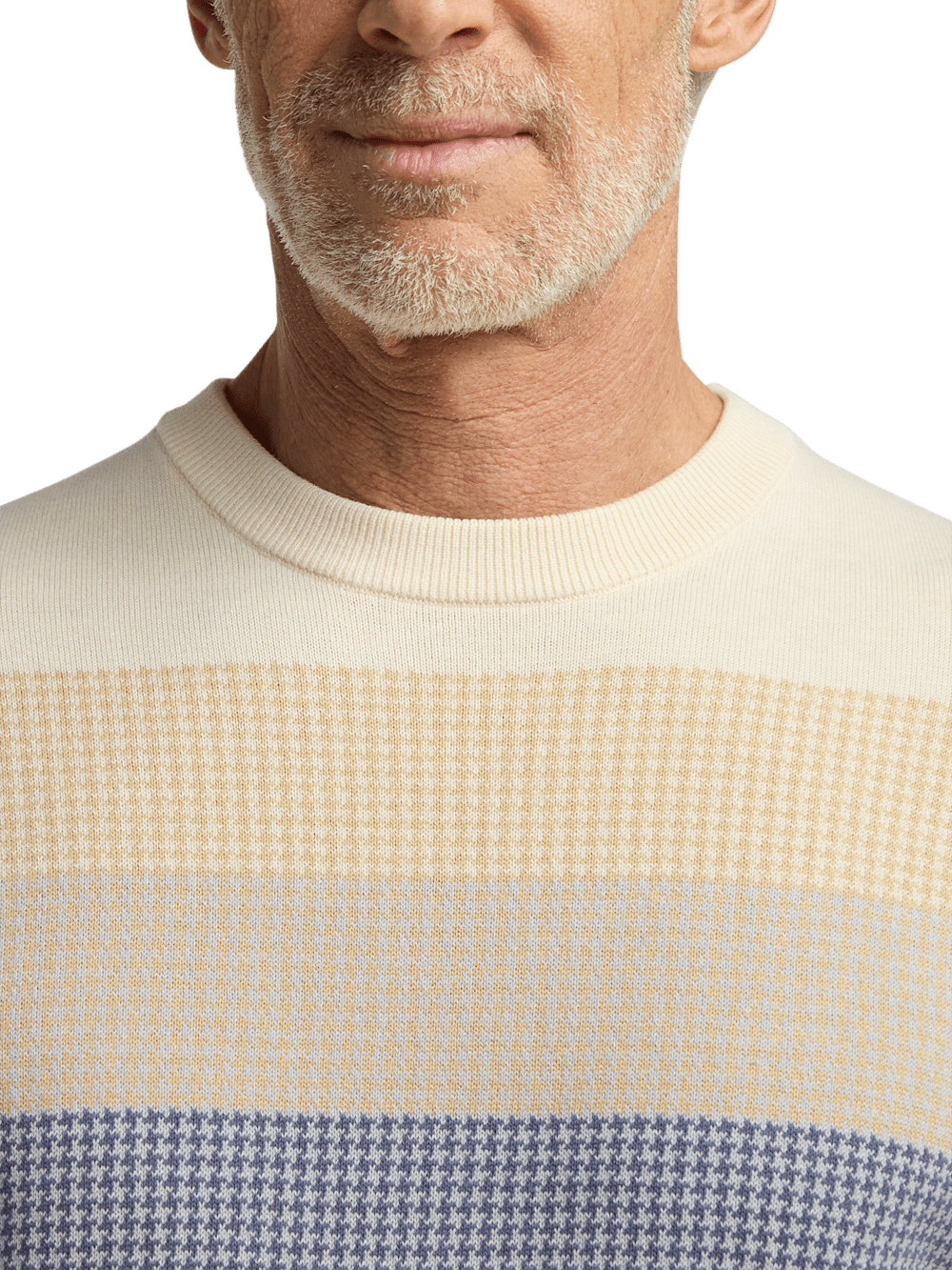 Cotton Crewneck Sweater - Multi – Paul Fredrick