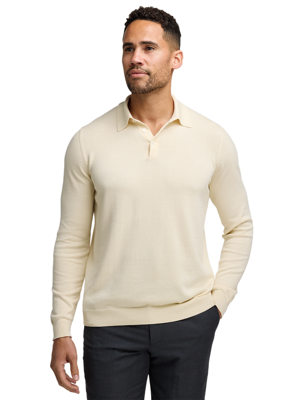 Alternate Image of Supima Cotton Three Button Polo-1