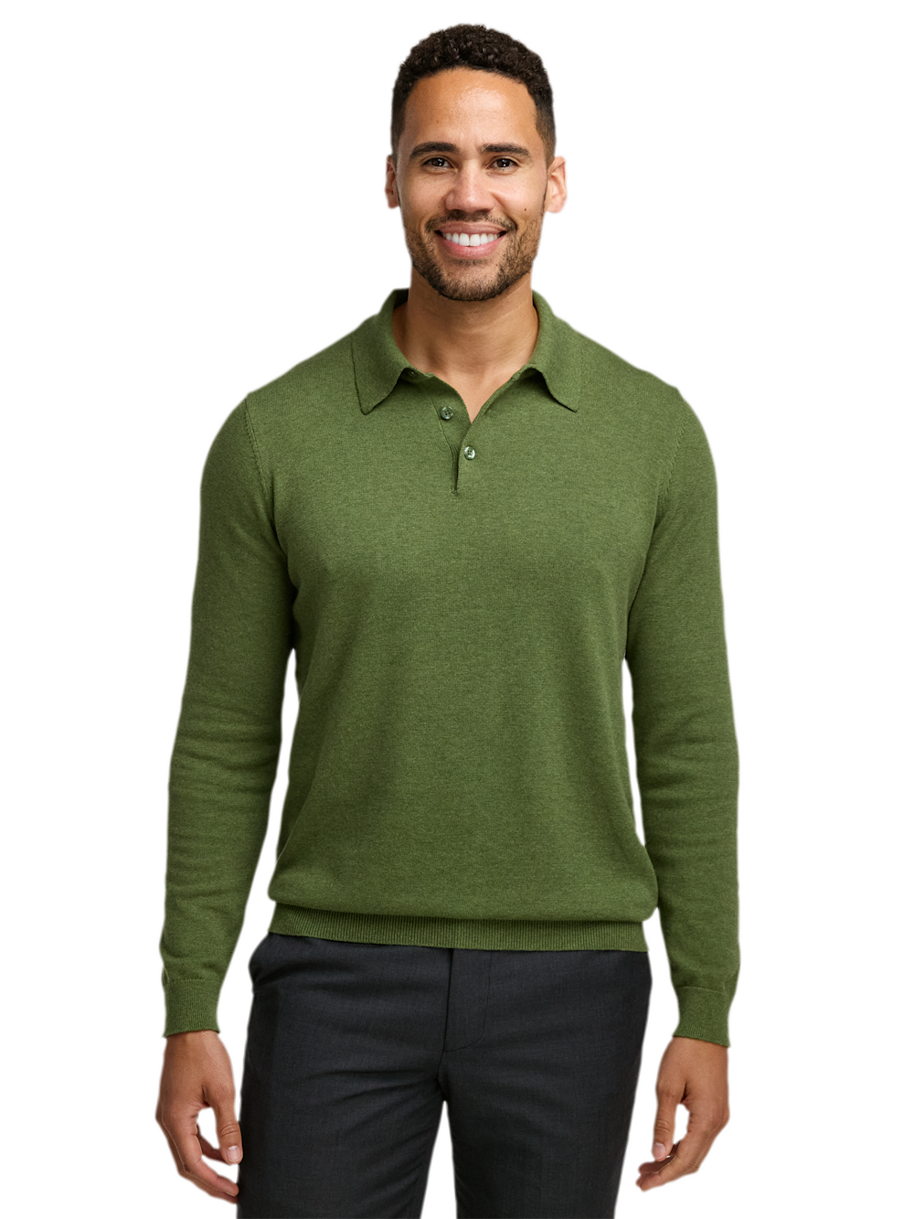Alternate Image of Supima Cotton Three Button Polo-1
