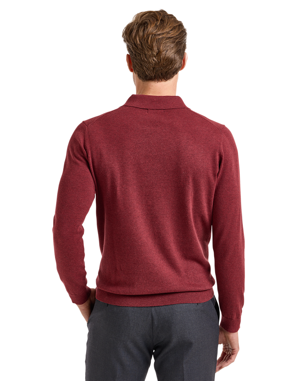 Alternate Image of Supima Cotton Three Button Polo-3