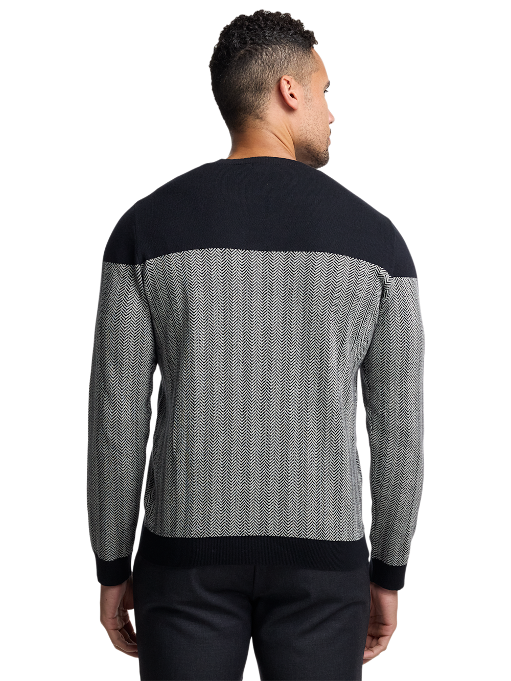 Alternate Image of Cotton Crewneck Sweater-4