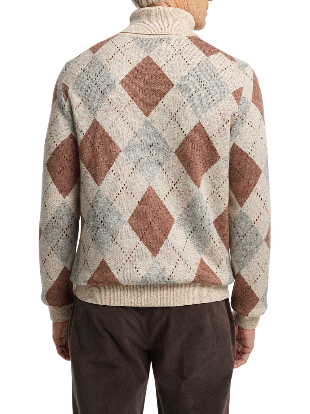 Donegal Turtleneck Sweater - Ivory Multi – Paul Fredrick