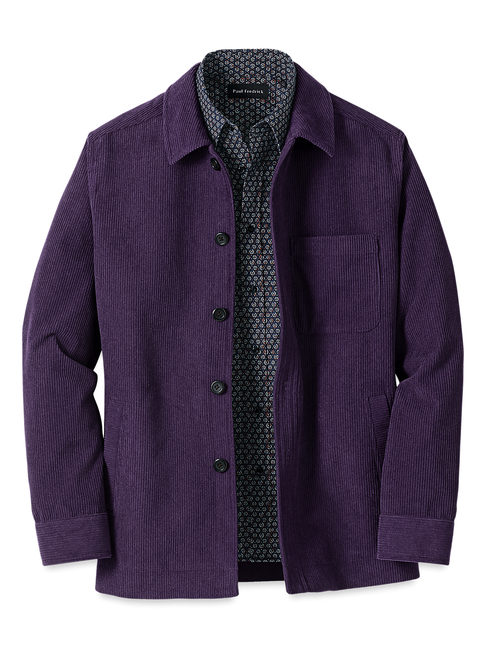 Purple cord jacket clearance