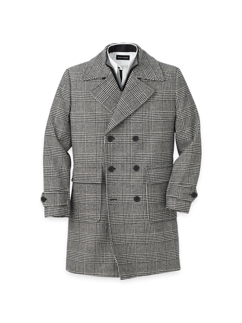 ジャケット・アウター DOUBLE FACE CHECK DOUBLE BREASTED COAT ZHU002C_5_dc030d32-e050-4d7e-