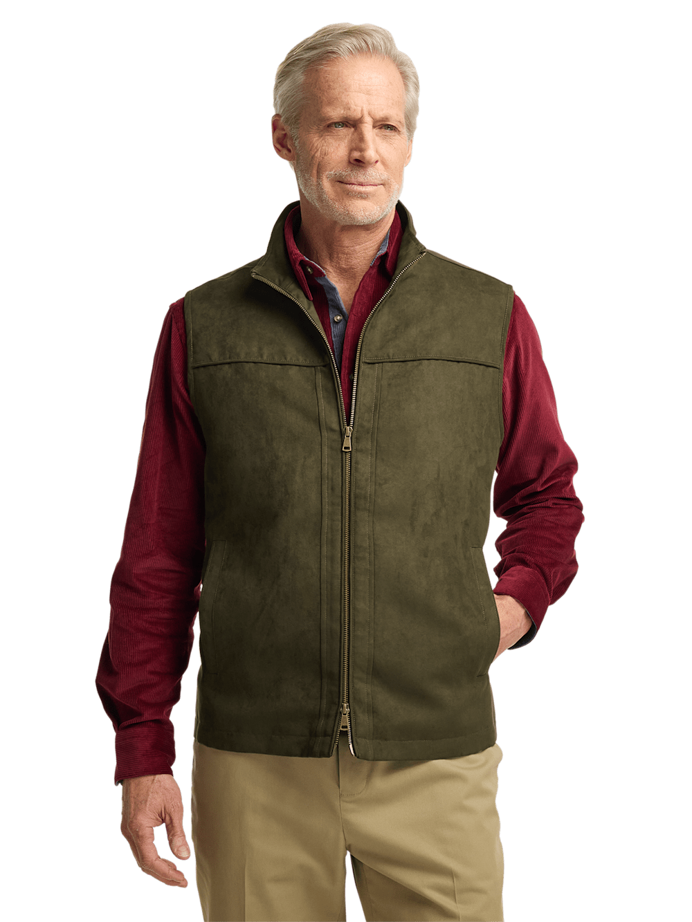Alternate Image of Microsuede Vest-2