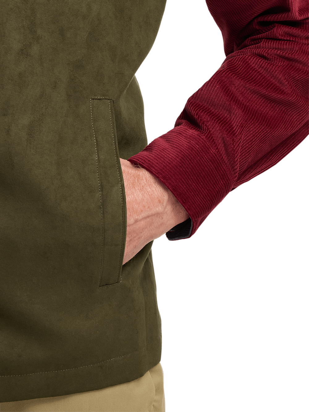 Alternate Image of Microsuede Vest-3