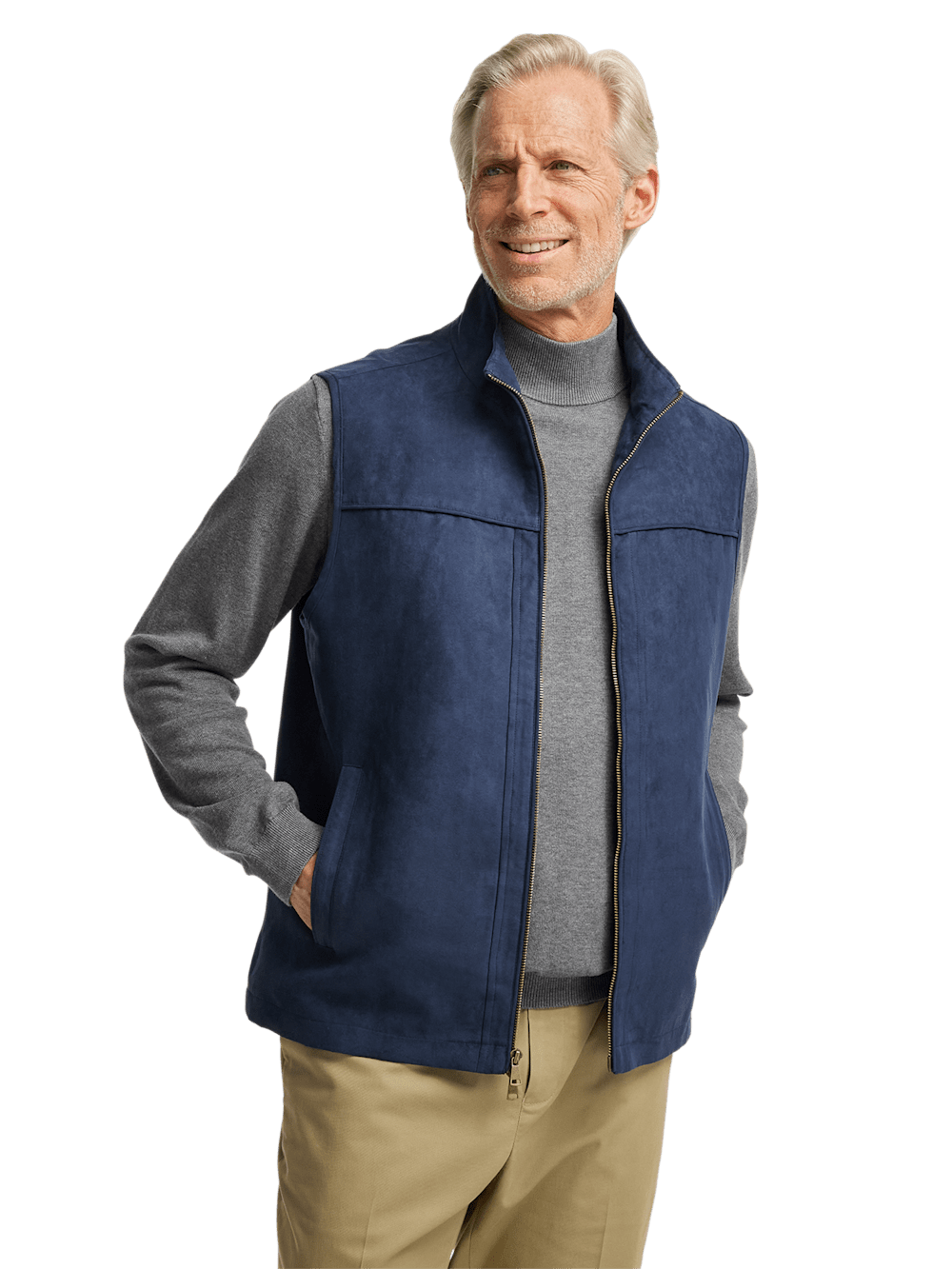 Alternate Image of Microsuede Vest-1